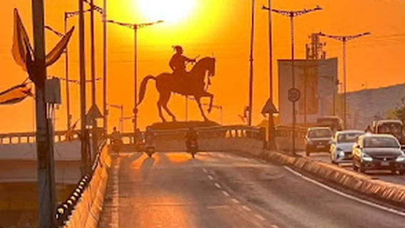 Chhatrapati Shivaji Maharaj Statue Kranti Chowk Chhatrapati SAMBHAJINAGAR
