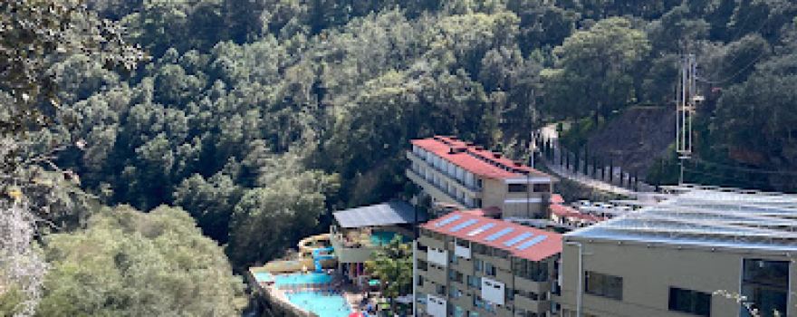 Estacionamiento balneario aguas termales Chignahuapan