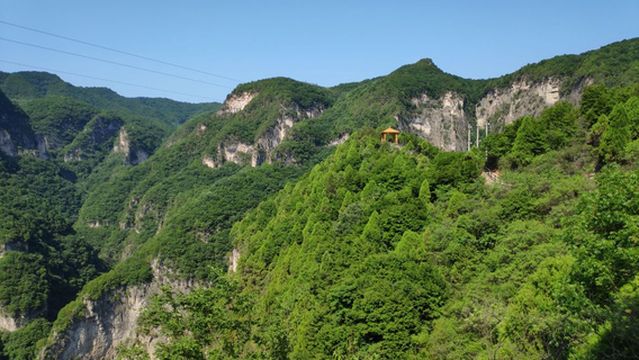 Huangwei Mountain Scenic Area, Baixing Ancient Path