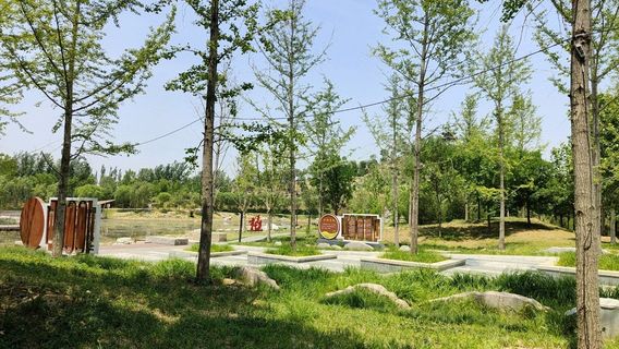 zhen tang gong yuan - ren kou wen hua yuan