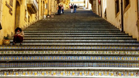 Staircase of Santa María del Monte