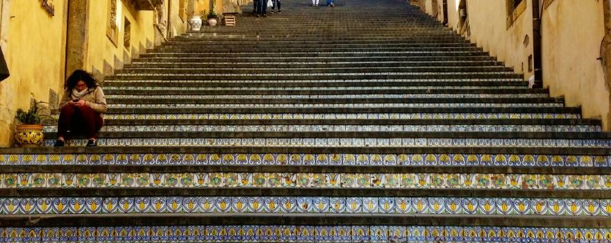 Staircase of Santa María del Monte
