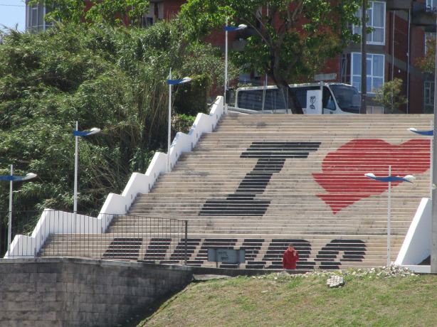 Escadaria "I Love Aveiro"