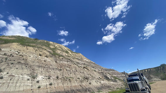 Welcome to Drumheller Sign