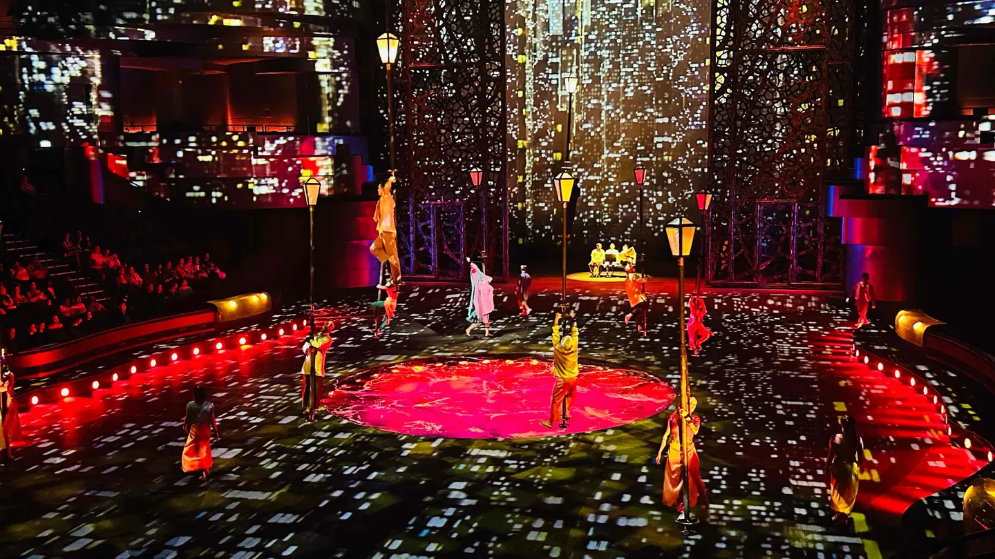 4_杜拜La Perle水舞秀