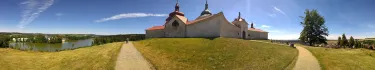 The Pilgrimage church of St. John of Nepomuk at Zelená hora