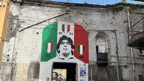 Murale Diego Armando Maradona - Quartieri Spagnoli