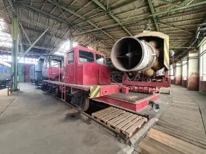 Railway depository of the National Technical Museum in Chomutov
