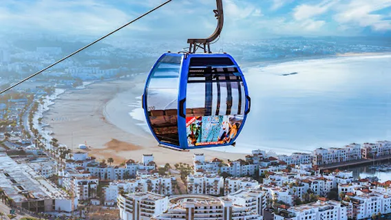 Agadir Ouffela cable car station