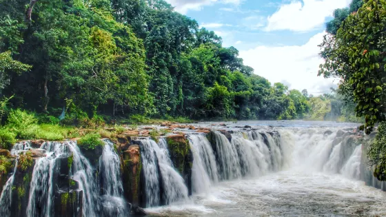 Tad Pha Suam Waterfall