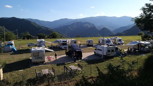 Sosta camper Corniolo