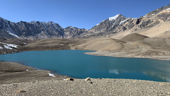 Moon Lake Manang