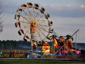 Plaża nad jeziorem Firlej