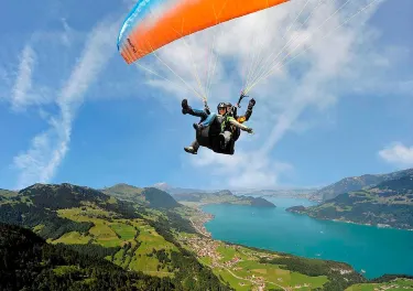 Gleitschirm Passagierflüge