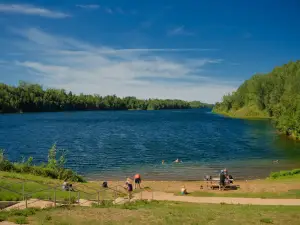 Cuyuna Country State Recreation Area Parking Lot