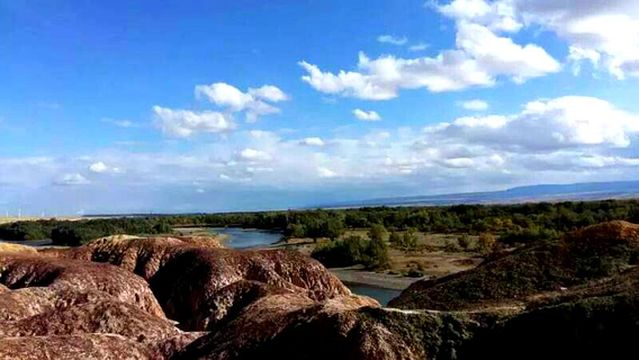 Colorful Viewing Platform