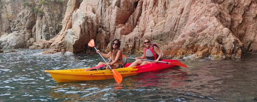 Kayaking Costa Brava Tamariu