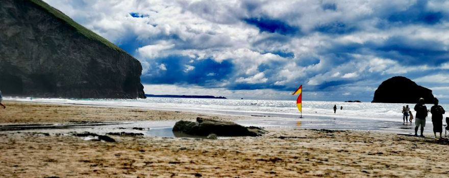 Trebarwith Strand Beach
