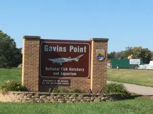Gavins Point National Fish Hatchery - Hatchery Building And Aquarium