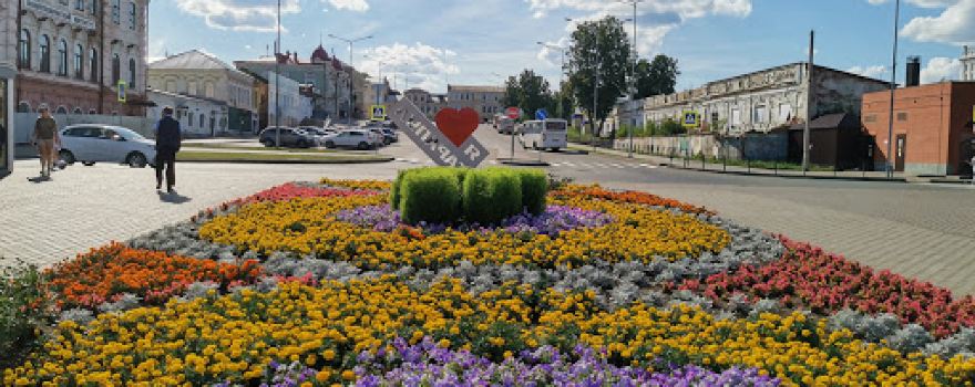 Городская набережная реки Камы