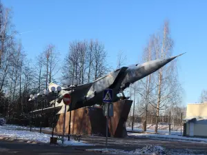Monument to Plane MIG-25