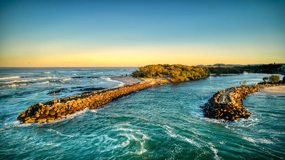 Cudgen Creek Beach