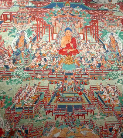 "A Thought of Dunhuang" Grotto Art Exhibition event in Jiangmen