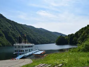 Lake Okutadami excursion ferry terminal