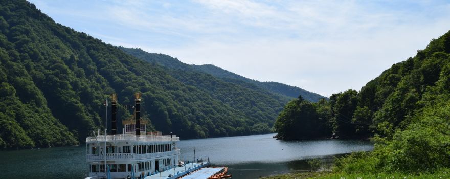 Lake Okutadami excursion ferry terminal