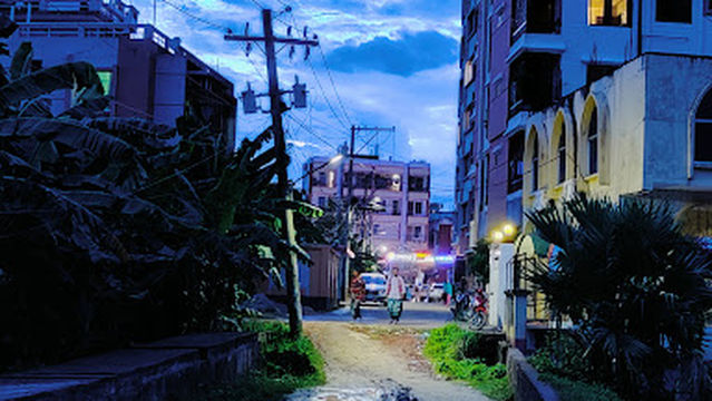 Baitul Aman Mosque in southern Para baruda