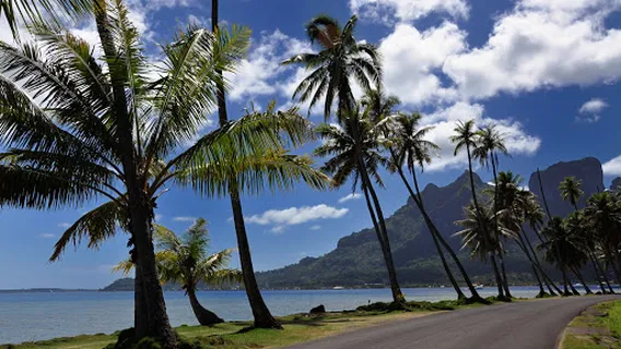 Matira Plage, Bora Bora, Franch Polinezia