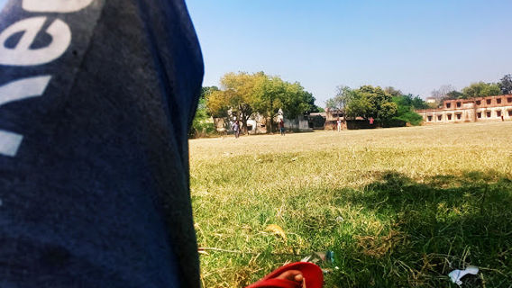 Ram Anjor Mishra ic Ground Lalganj