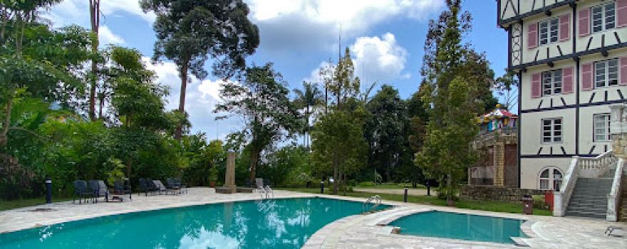 Colmar Tropicale Resort Swimming Pool Area