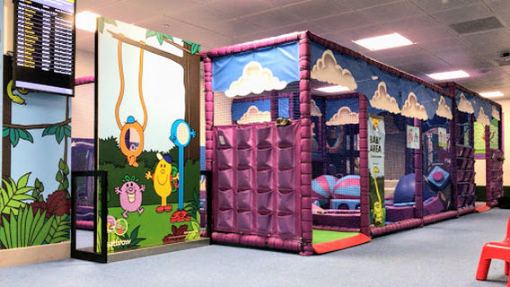 Kids area Heathrow terminal 3