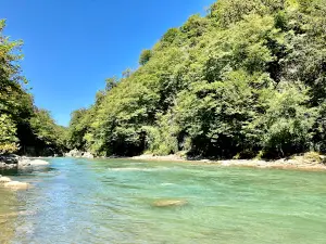 Hot sulfur spring Nokalakevi