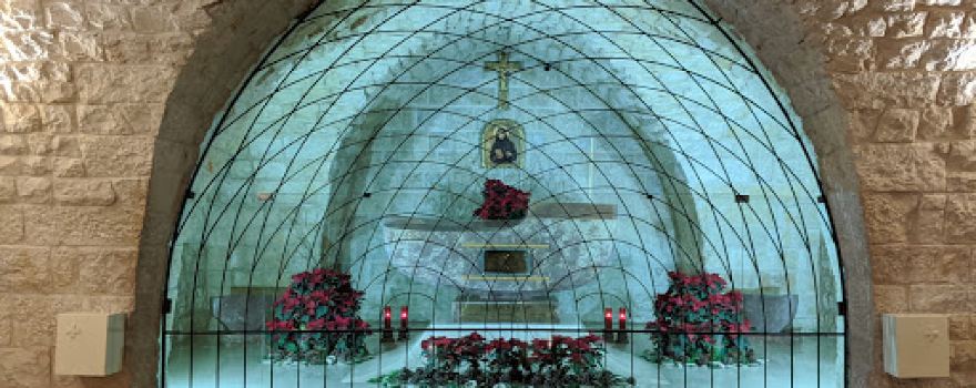 St Joseph Monastery - tomb of Ste Rafqa