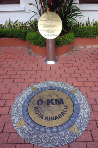 0 km Kota Kinabalu