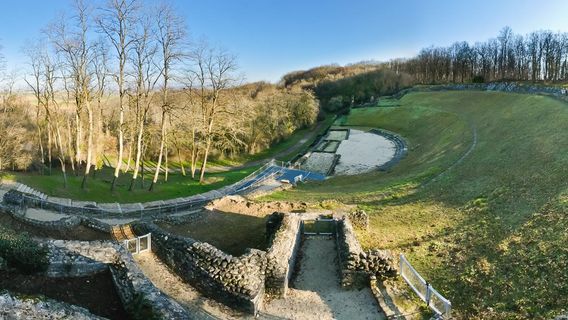 Gallo-Roman theatre at Les Bouchauds