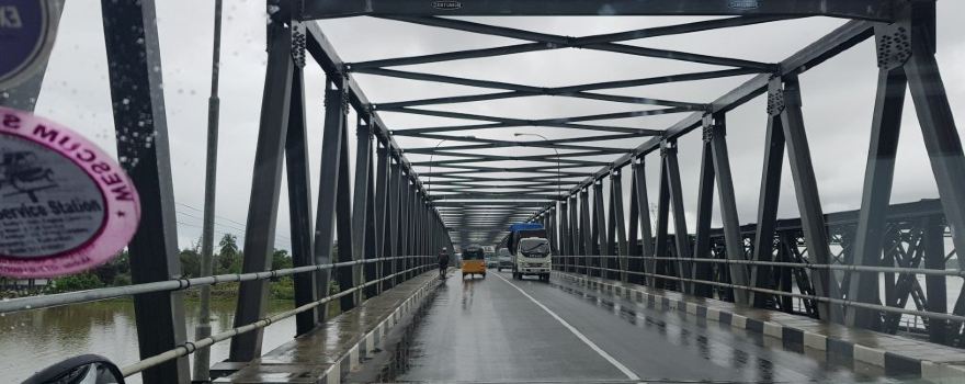New Kallady Bridge - Batticaloa