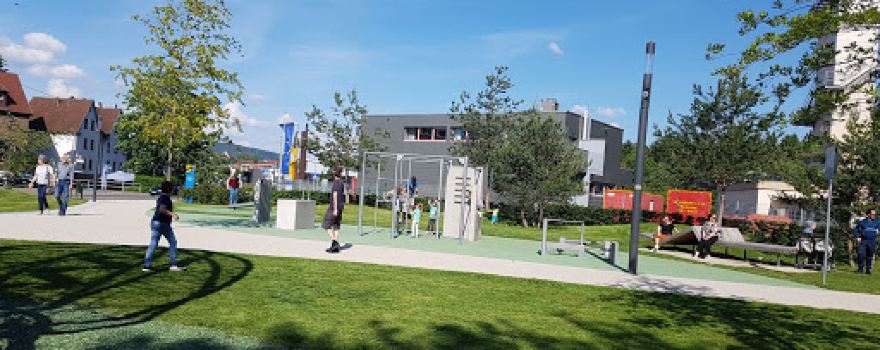 Abenteuerspielplatz im Annonay-Garten