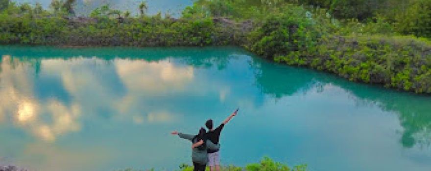 Wisata Danau Biru Bangkuang