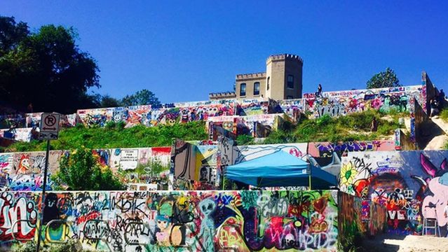 Graffiti Park at Castle Hill