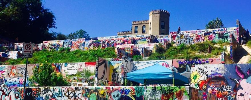 Graffiti Park at Castle Hill