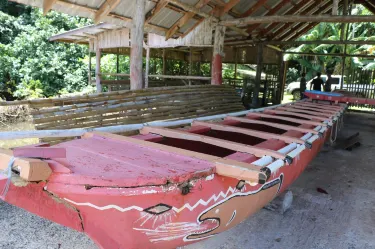 Airai War Canoe