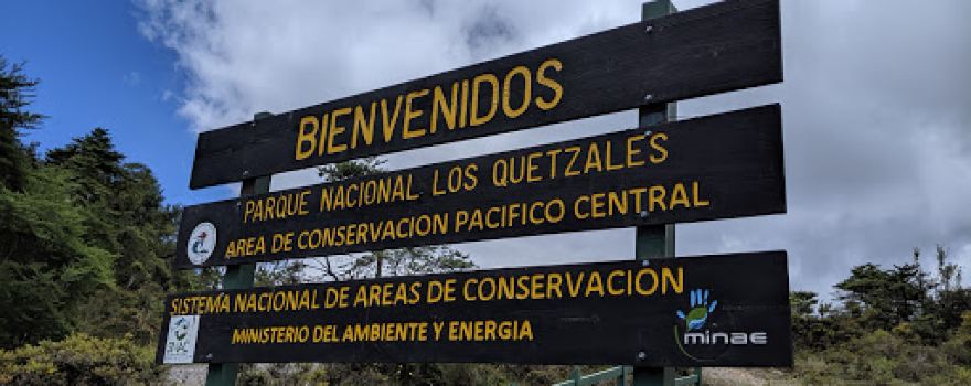 Los Quetzales - Entrada Principal National Park
