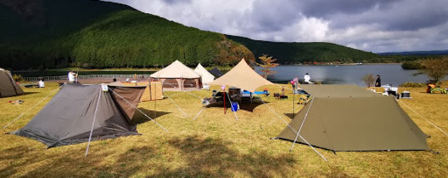 田貫湖キャンプ場 テントサイト