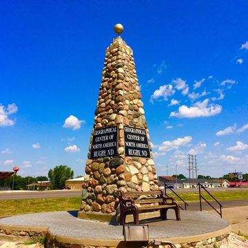 Geographical Center of North America