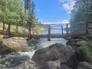 Wekusko Falls