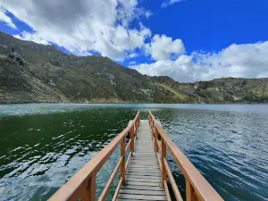 Mirador to Laguna Quilotoa