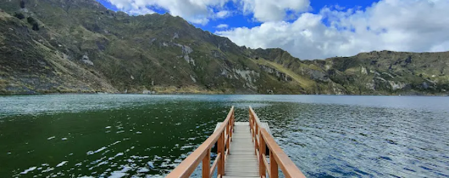 Mirador to Laguna Quilotoa